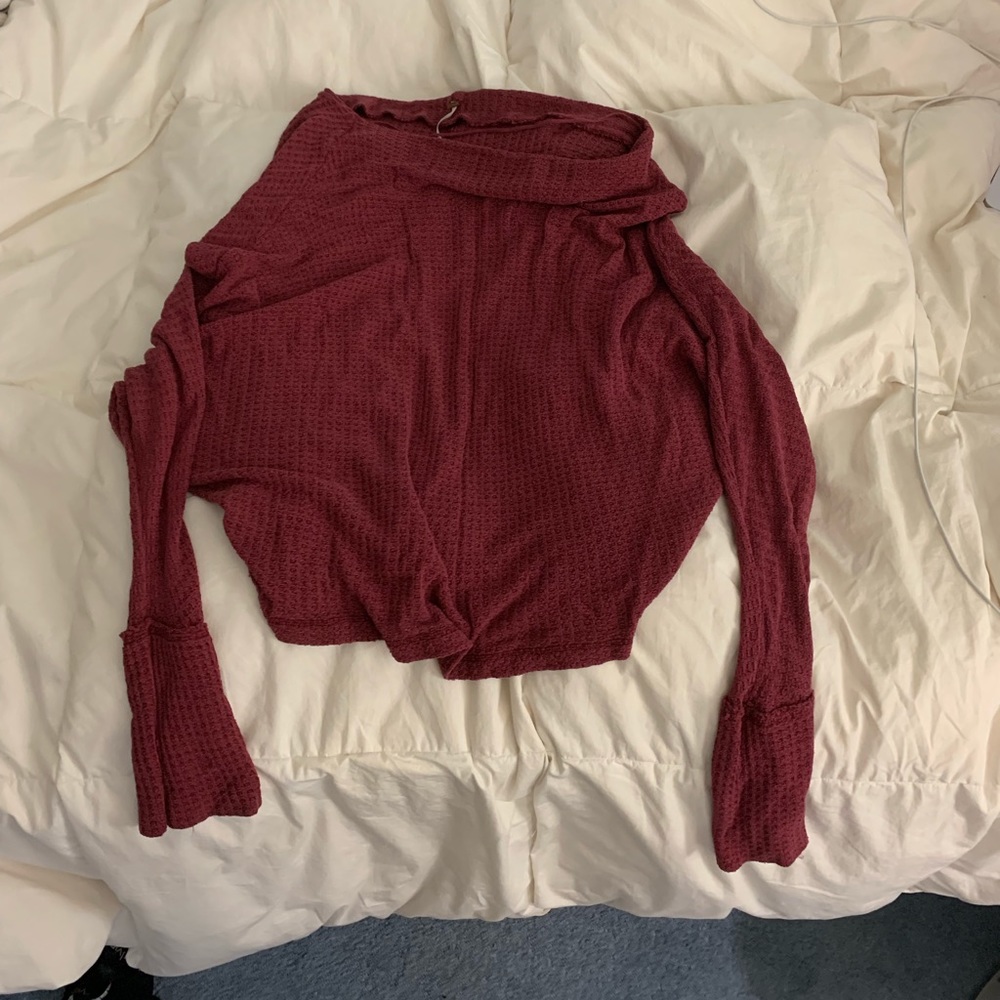 Free people off the shoulder thermal